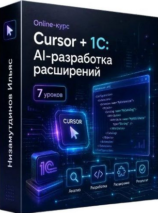 Cursor + 1C: AI / Ильяс Низамутдинов - разработка расширений. Тариф Расширения в Cursor