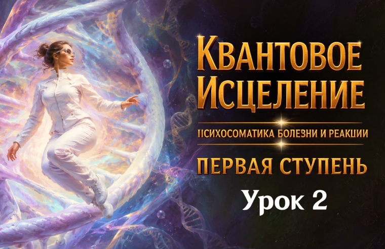 Эмилия Франк - Квантовое исцеление. Психосоматика болезни и реакций. Первая ступень. Урок 2