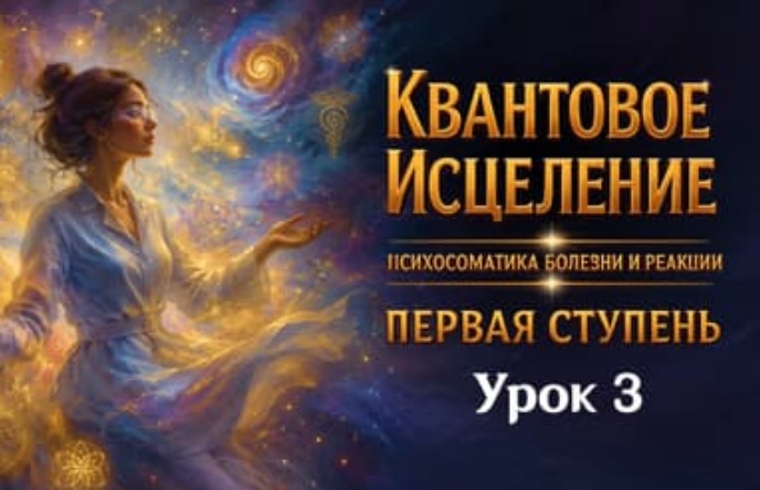 Эмилия Франк - Квантовое исцеление. Психосоматика болезни и реакций. Первая ступень. Урок 3