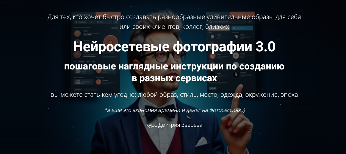 Дмитрий Зверев - Нейросетевые фотографии 3.0. Обновление