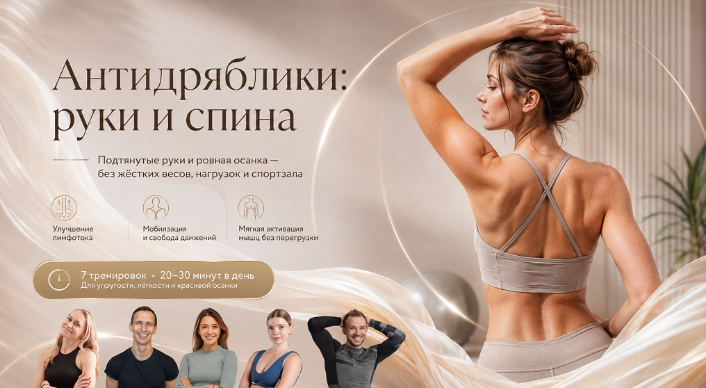 NY FitSpo - Антидряблики: руки и спина