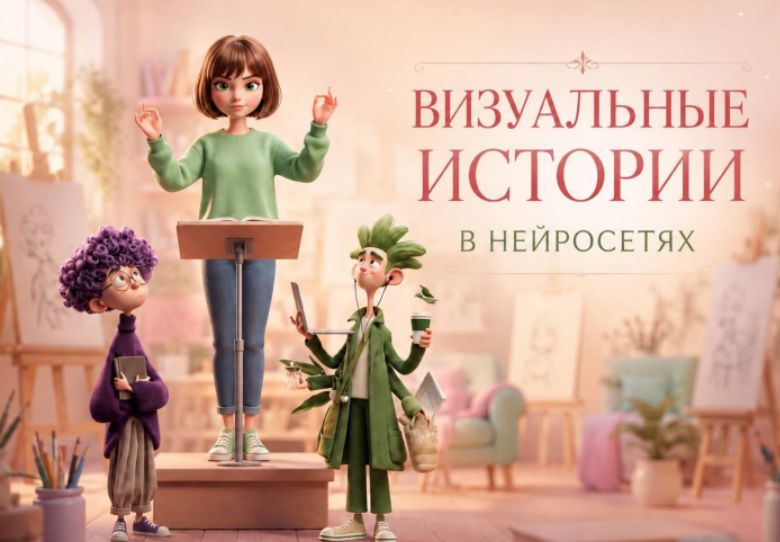 Мария Хлопцова - Визуальные истории в нейросетях. Тариф Без сопровождения